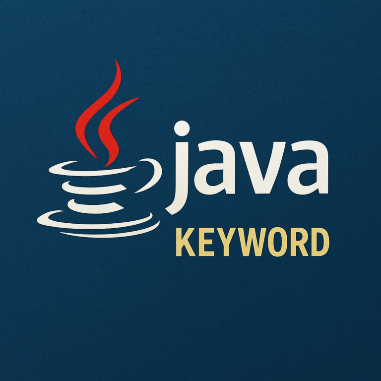 JAVA KEYWORDS